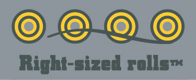 Right-sized rolls™
